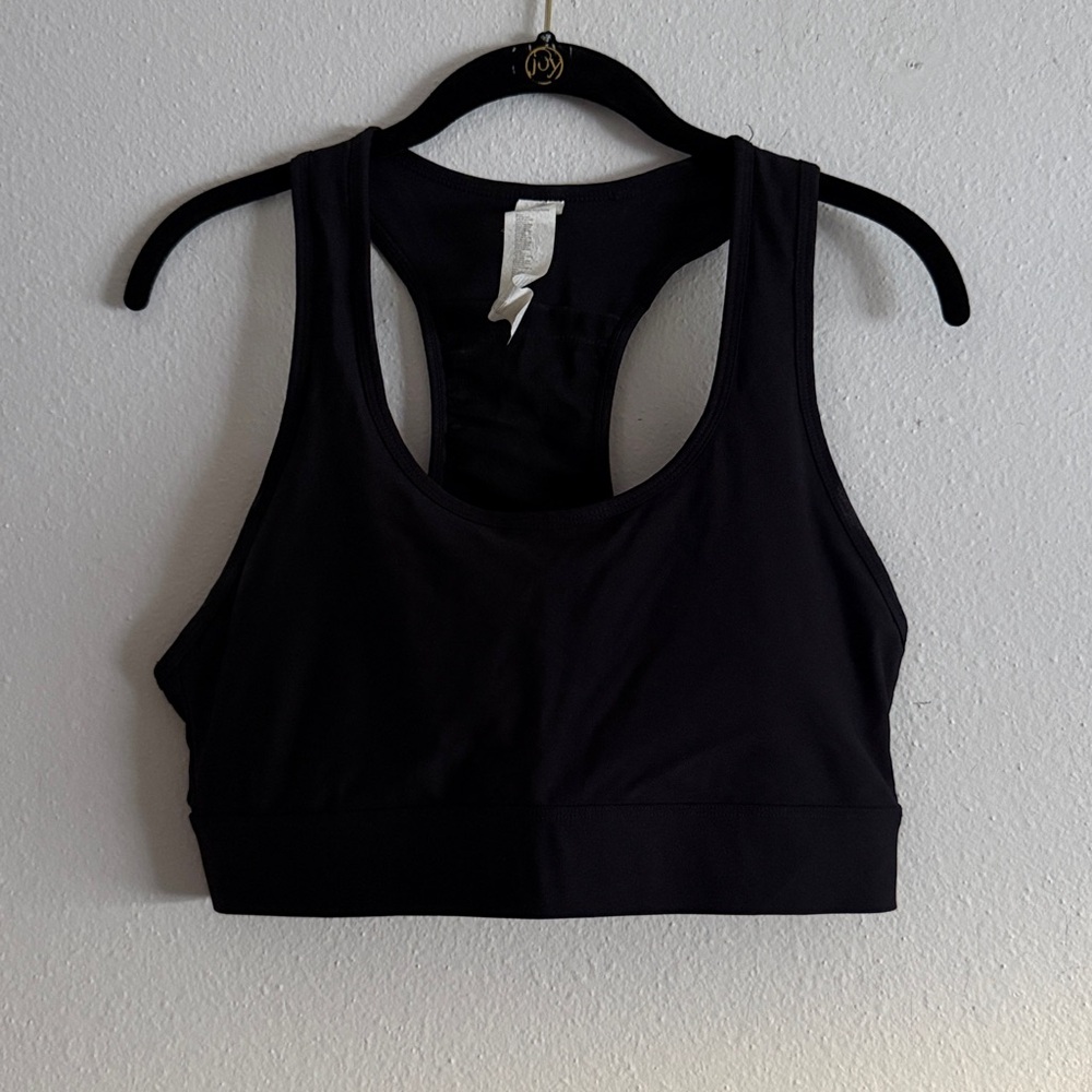 ▪️Fabletics • Black Padded Sports Bra • Women’s Large